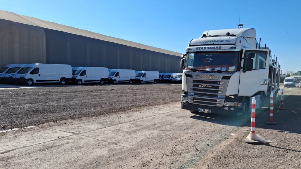 Araç taşıma filosu görseli