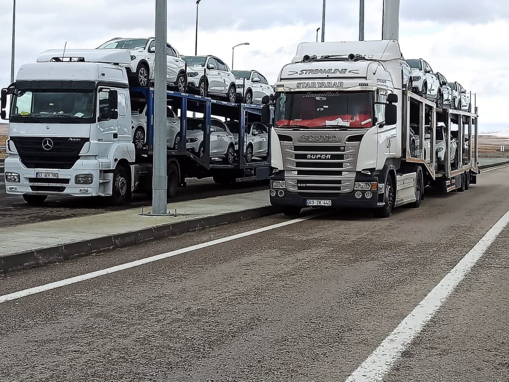 Araç taşıma filosu görseli