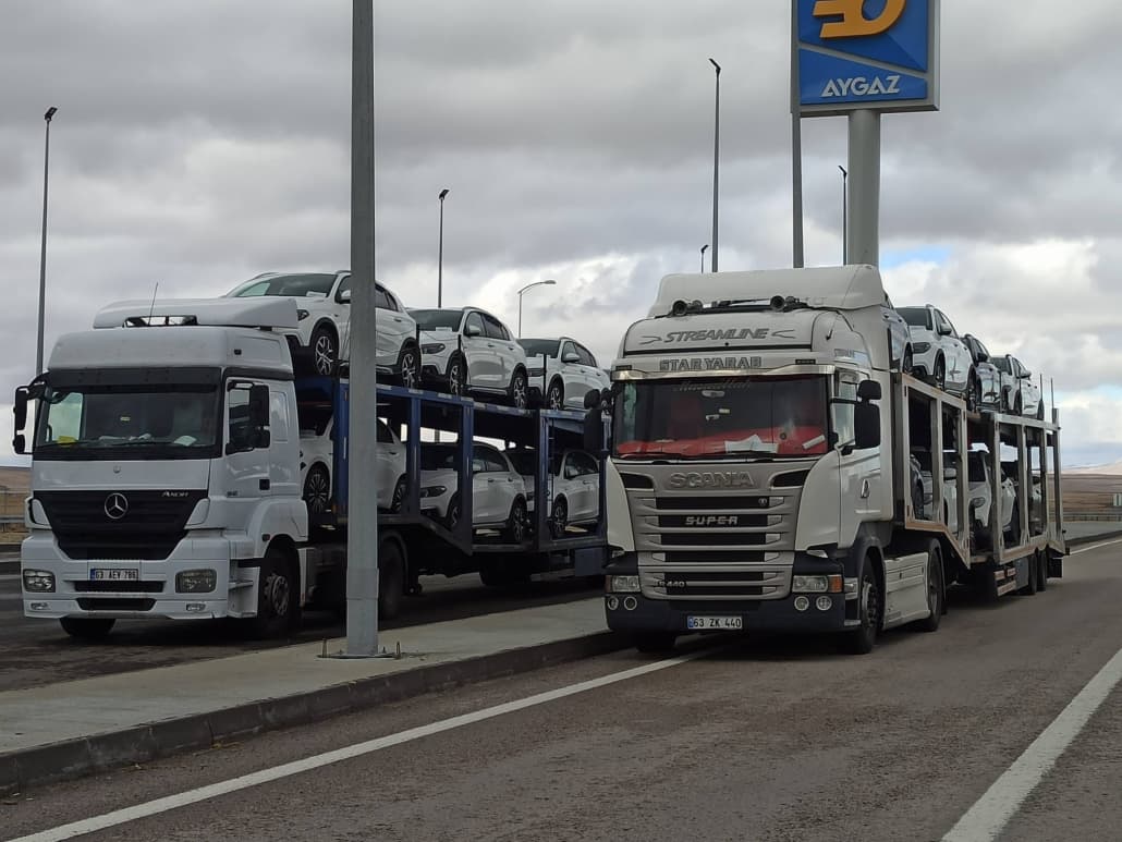 Şehirler arası araç taşıma hizmeti